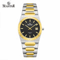 HISTORIQUES OLD MONEY WATCH BY SS - SILVER GOLD X BLACK DIAL